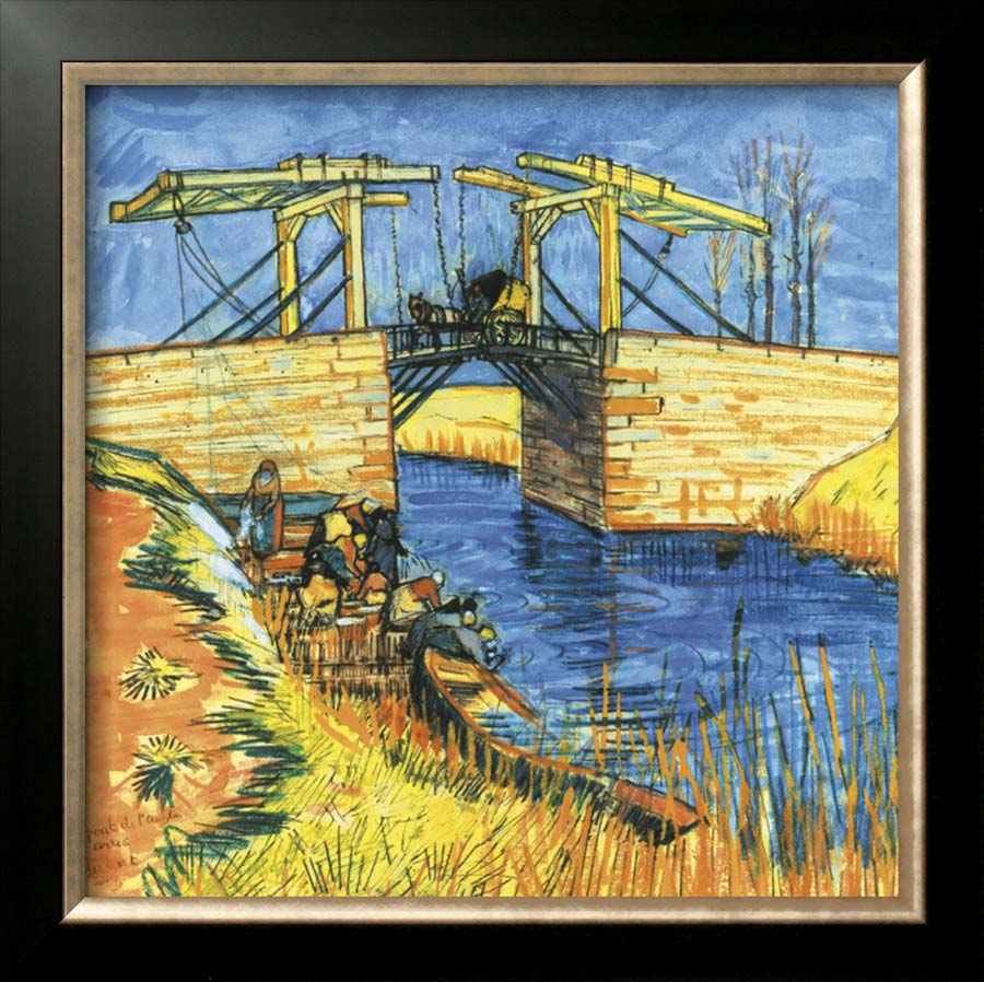 Le Pont De Langlois a Arles, 1888 - Van Gogh Painting On Canvas